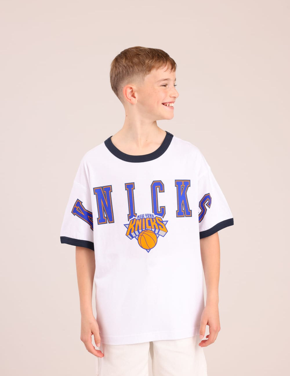 FOX בנים חולצה קצרה חולצה ממותגת NBA חולצה ממותגת NBA