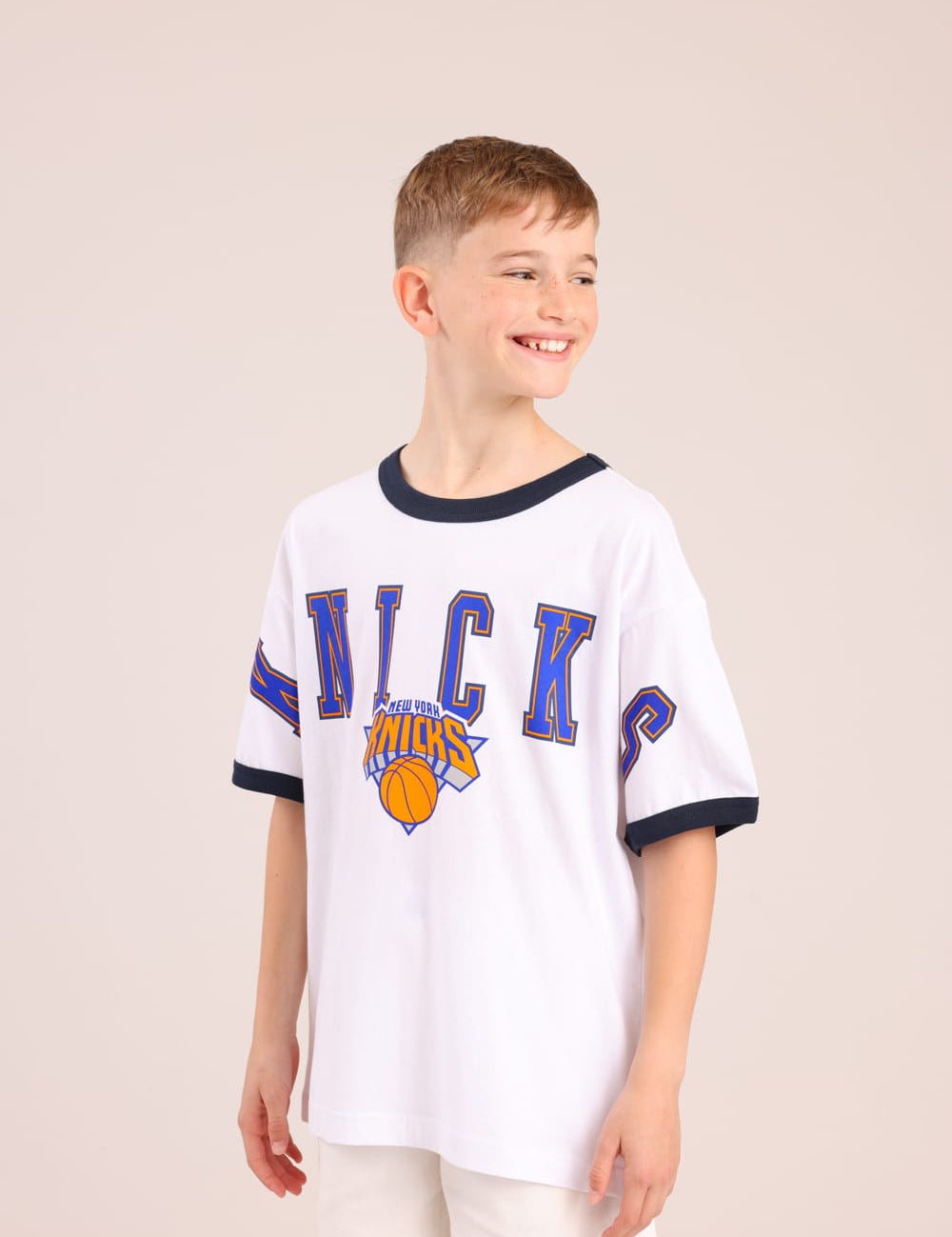 FOX בנים חולצה קצרה חולצה ממותגת NBA חולצה ממותגת NBA