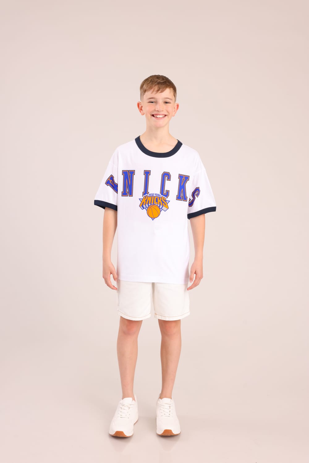 FOX בנים חולצה קצרה חולצה ממותגת NBA חולצה ממותגת NBA