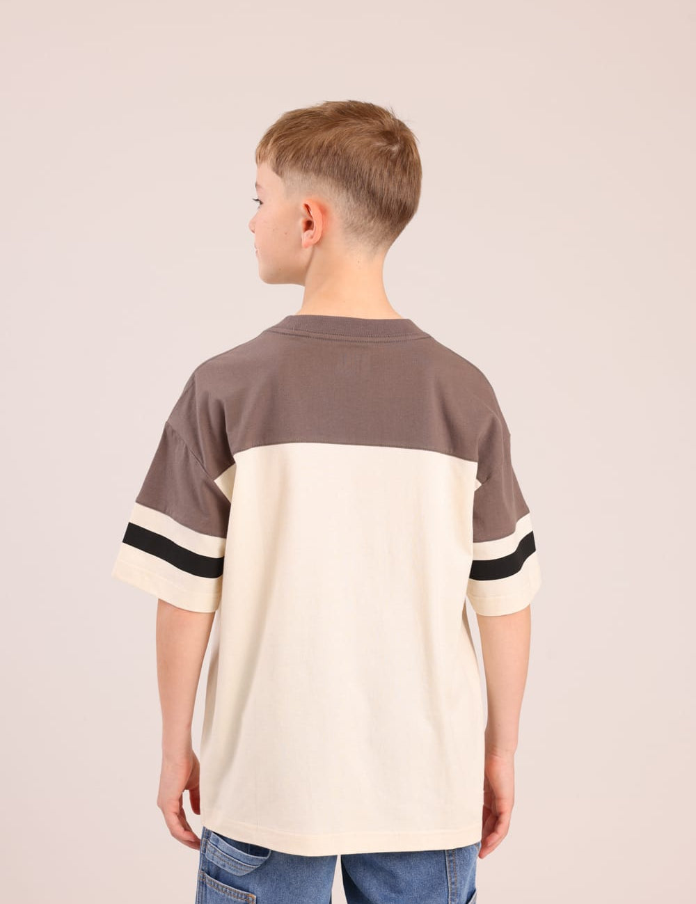 FOX בנים חולצה קצרה חולצה עם הדפס חולצה עם הדפס