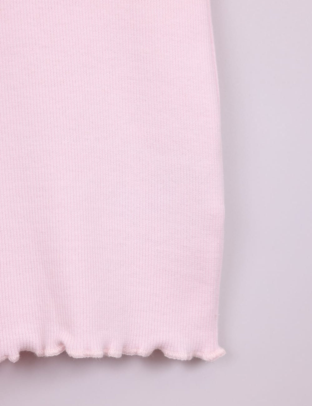 FOX תינוקות בנות חולצה קצרה חולצה בייסיק חלקה חולצה בייסיק חלקה