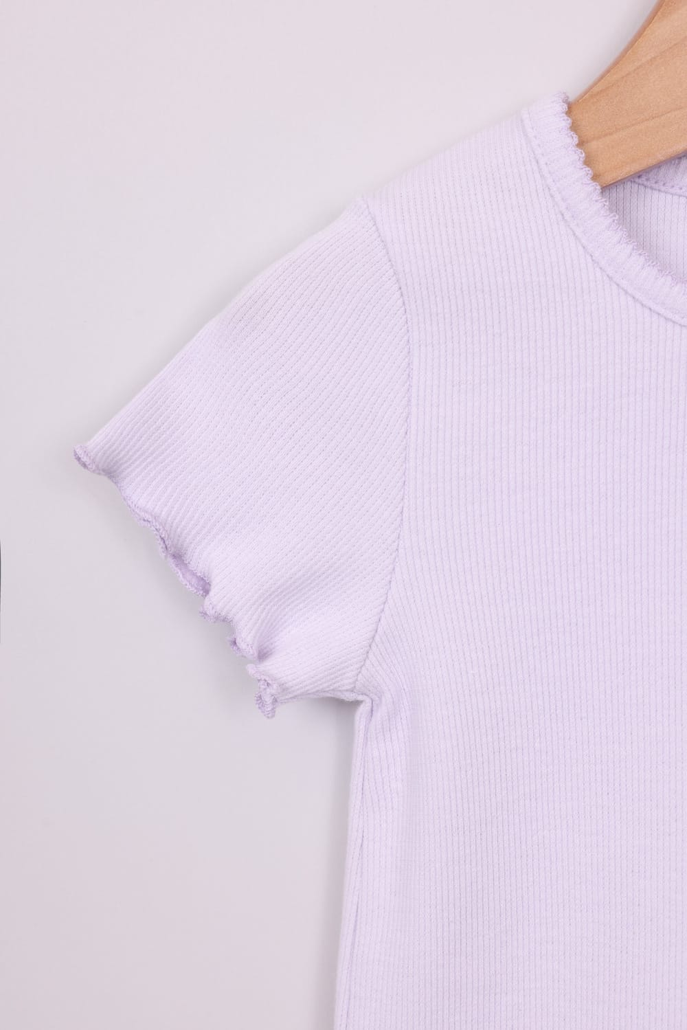 FOX תינוקות בנות חולצה קצרה חולצה בייסיק חלקה חולצה בייסיק חלקה