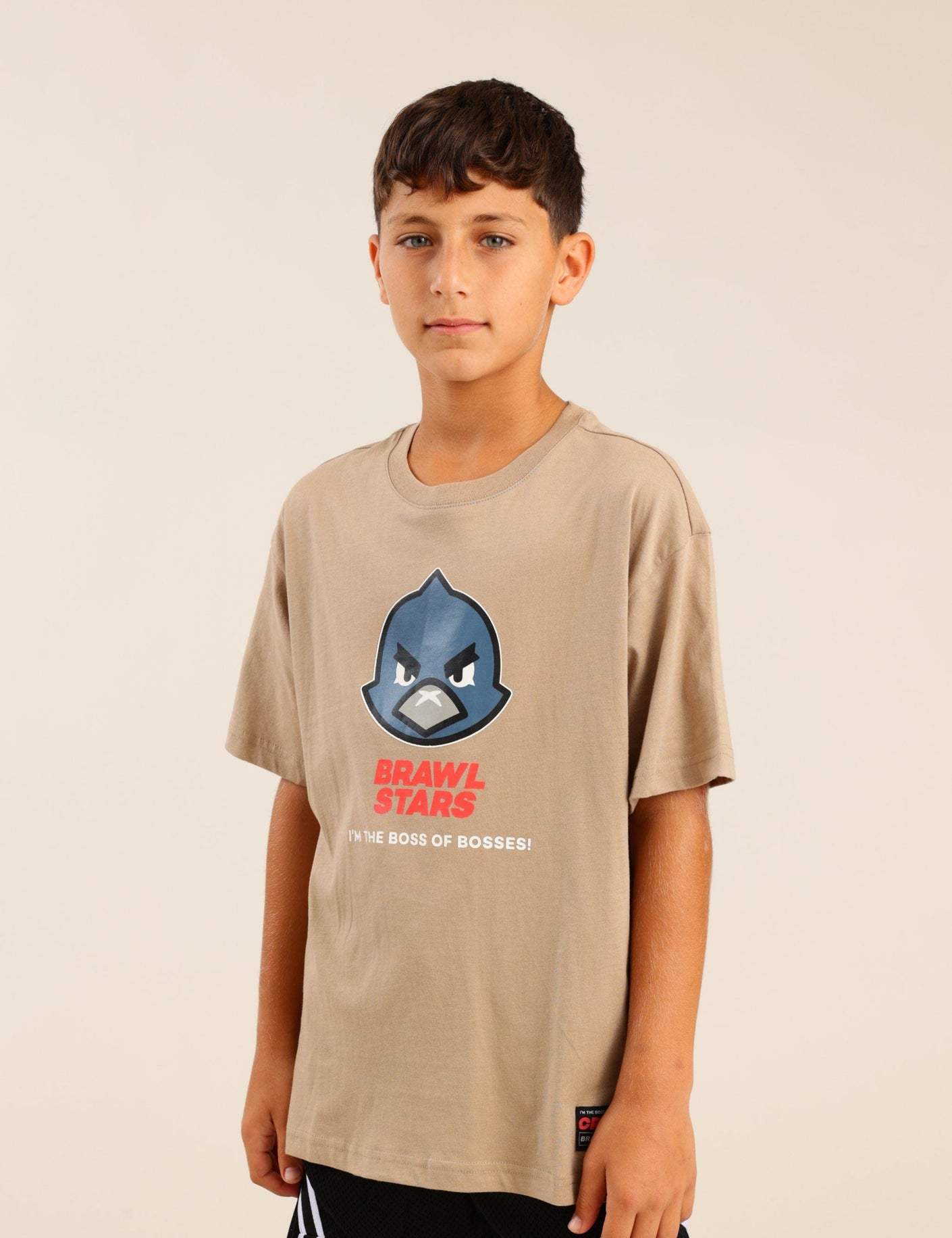 FOX FOX חולצה חולצה קצרה ממותגת בראול סטארס חולצה קצרה ממותגת בראול סטארס