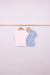 FOX תינוקות בנות חולצה קצרה מארז 2 חולצות מארז 2 חולצות