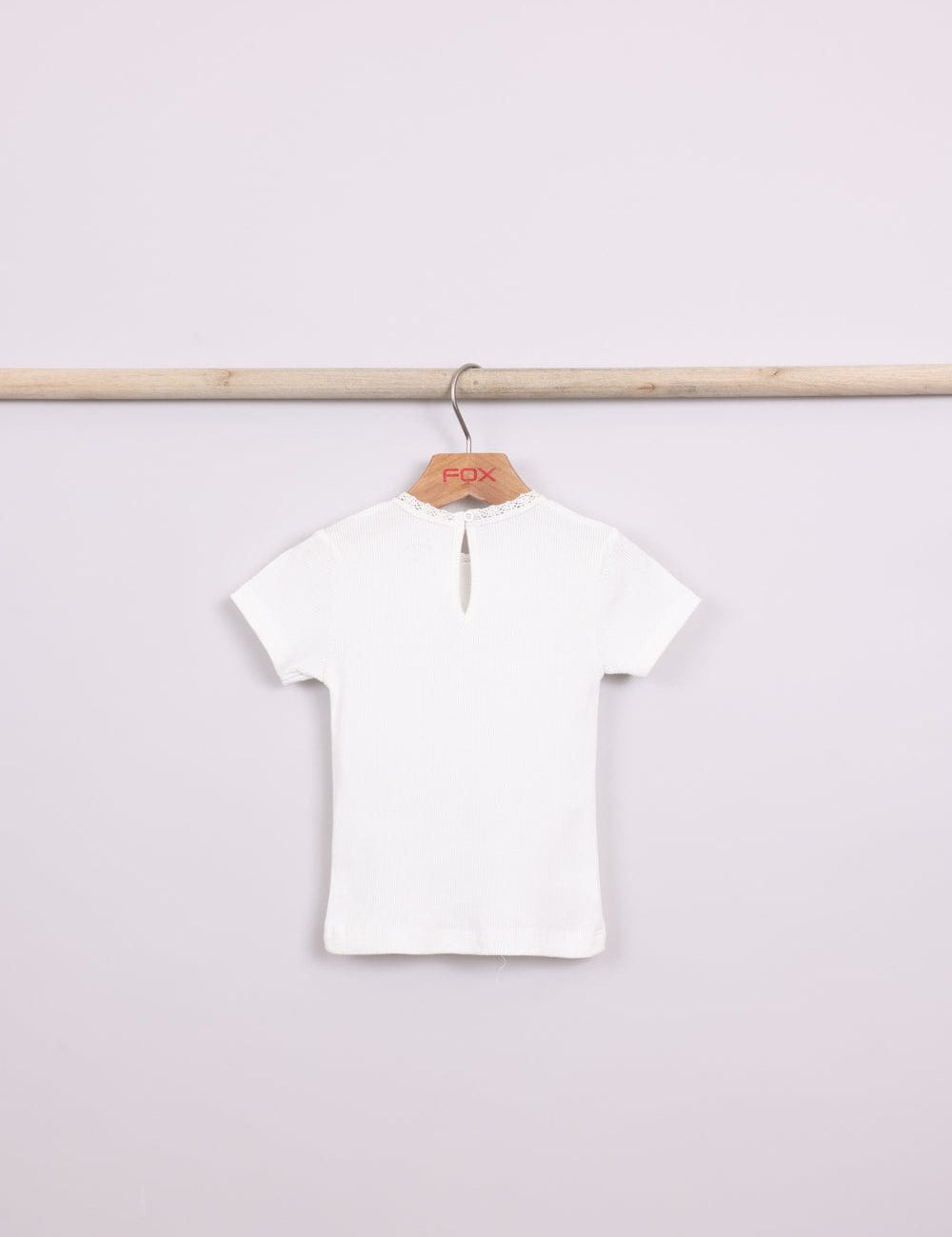 FOX תינוקות בנות חולצה קצרה מארז 2 חולצות בייסיק מארז 2 חולצות בייסיק