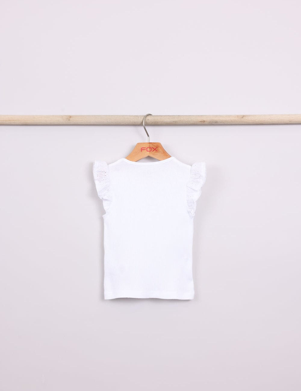 FOX תינוקות בנות חולצה קצרה מארז 2 חולצות בייסיק ריב מארז 2 חולצות בייסיק ריב