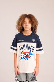 FOX בנים חולצה קצרה חולצה ממותגת NBA חולצה ממותגת NBA