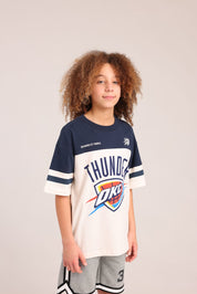 FOX בנים חולצה קצרה חולצה ממותגת NBA חולצה ממותגת NBA