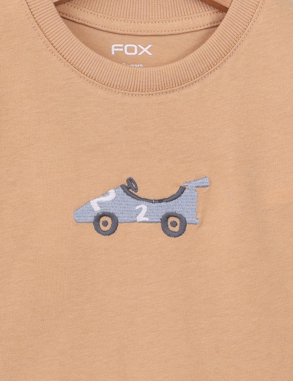 FOX תינוקות בנים חולצה קצרה חולצה עם הדפס חולצה עם הדפס
