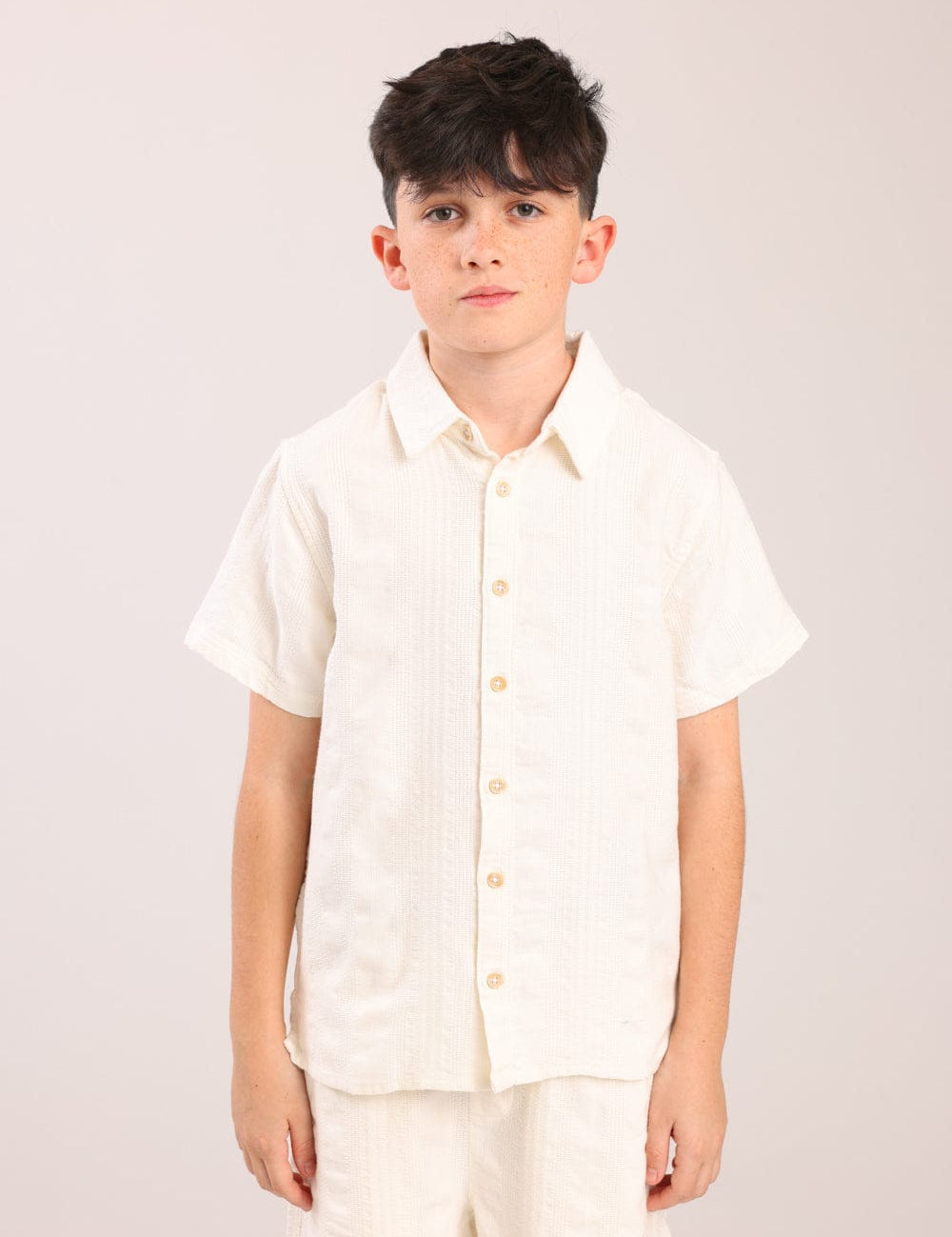 FOX בנים חולצה חולצת אריג מכופתרת חולצת אריג מכופתרת