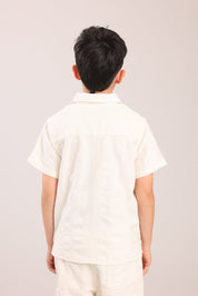 FOX בנים חולצה חולצת אריג מכופתרת חולצת אריג מכופתרת