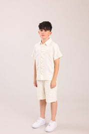 FOX בנים חולצה חולצת אריג מכופתרת חולצת אריג מכופתרת