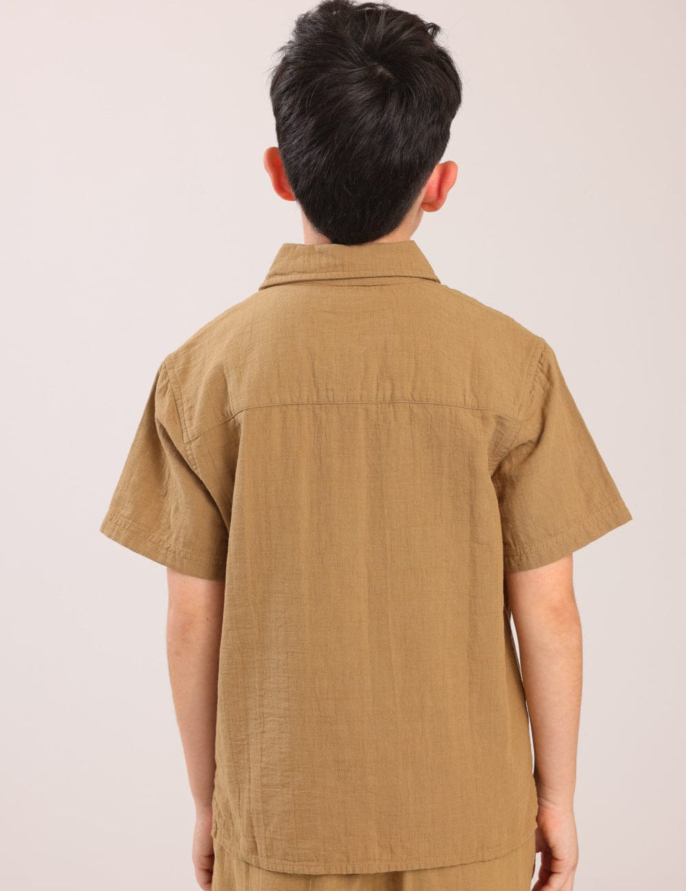 FOX בנים חולצה חולצה קצרה מכופתרת חולצה קצרה מכופתרת