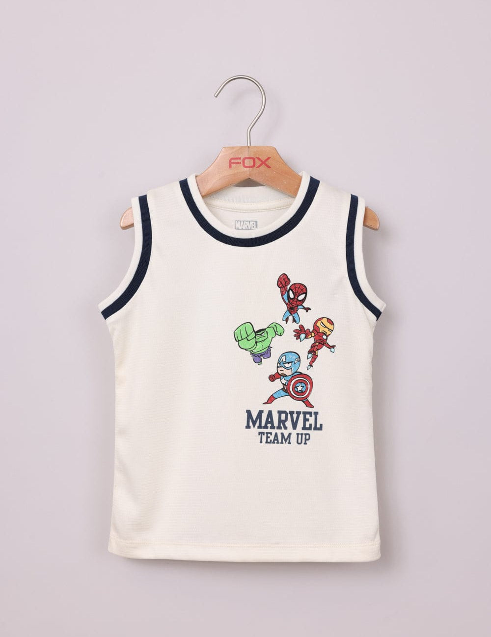 FOX תינוקות בנים אחר גופייה ממותגת מארוול גופייה ממותגת מארוול