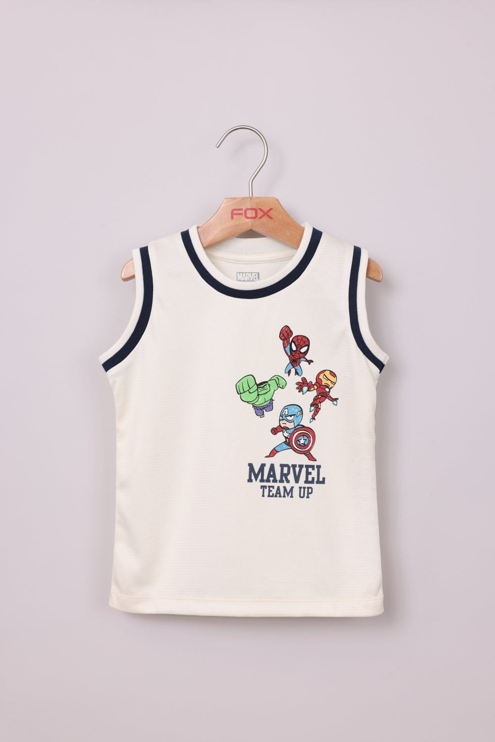 FOX תינוקות בנים אחר גופייה ממותגת מארוול גופייה ממותגת מארוול