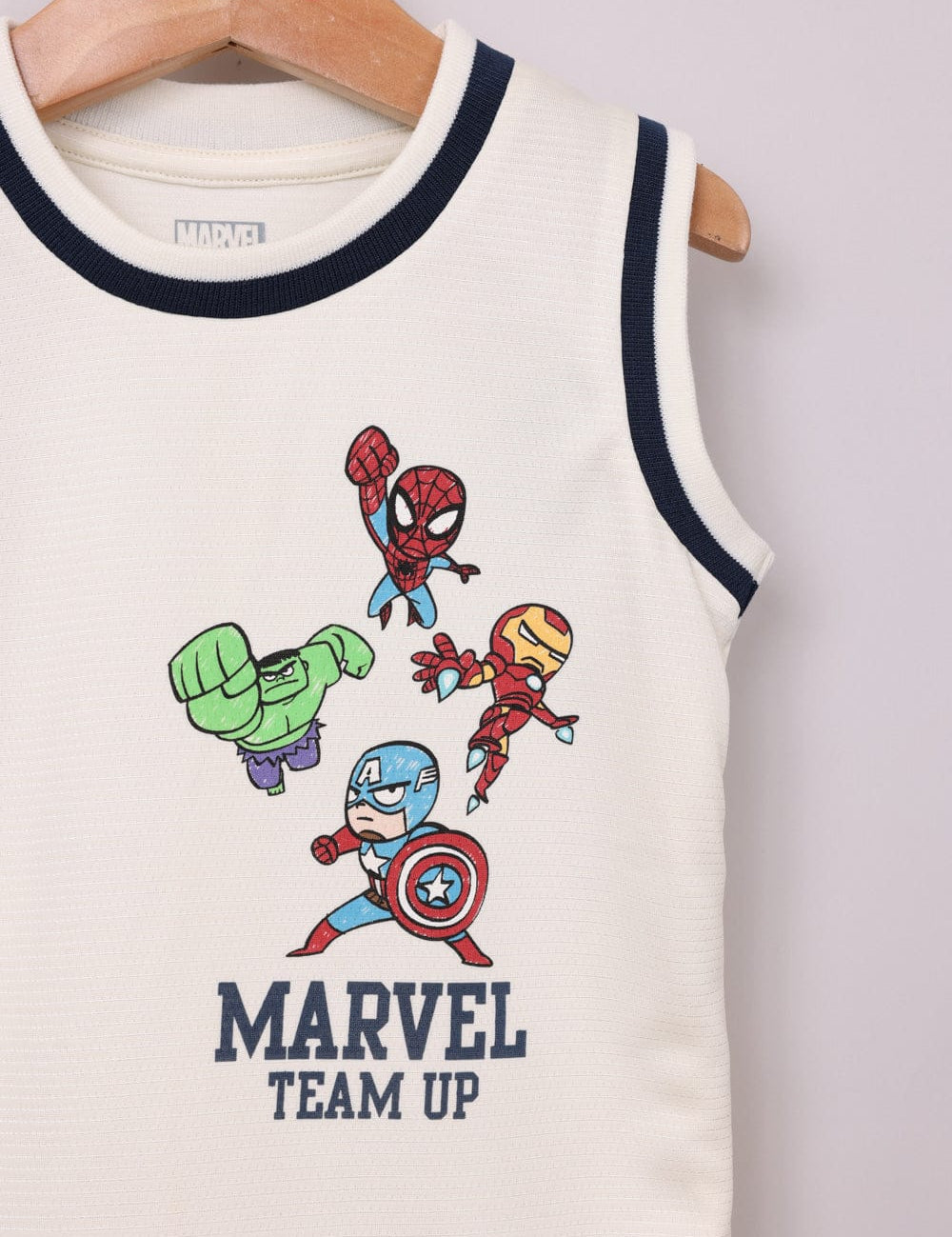 FOX תינוקות בנים אחר גופייה ממותגת מארוול גופייה ממותגת מארוול