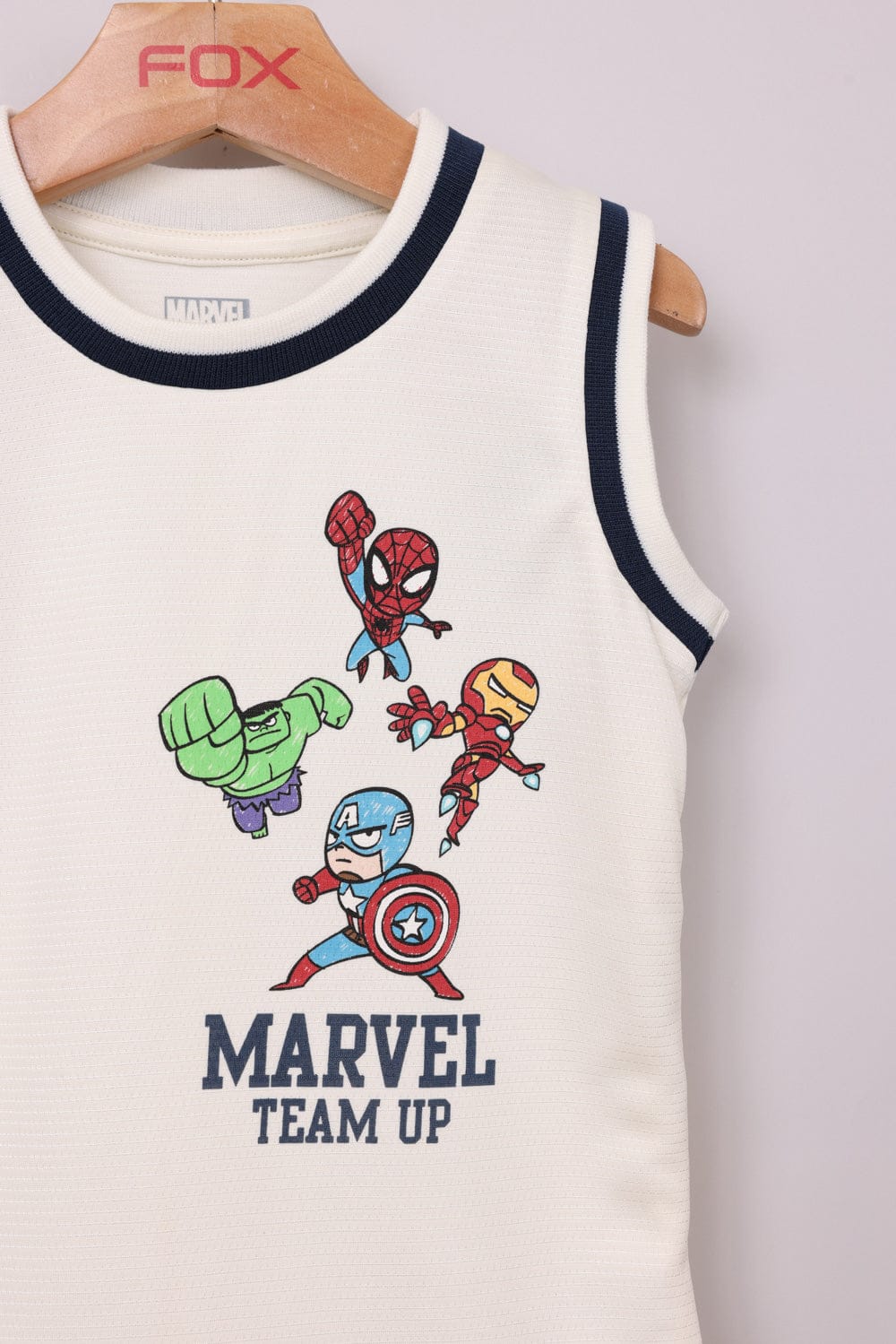 FOX תינוקות בנים אחר גופייה ממותגת מארוול גופייה ממותגת מארוול