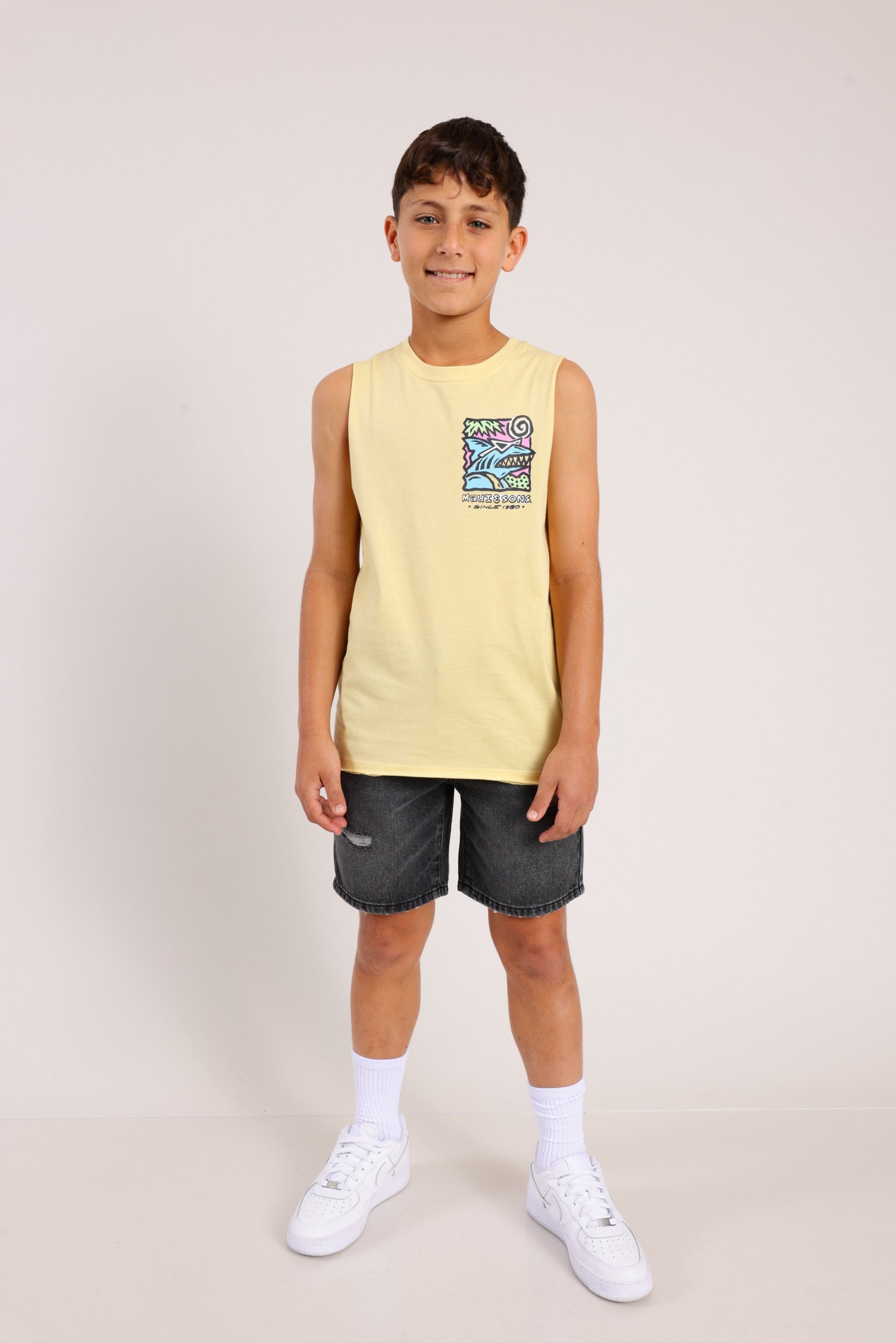FOX FOX אחר MAUI גופייה ממותגת MAUI גופייה ממותגת
