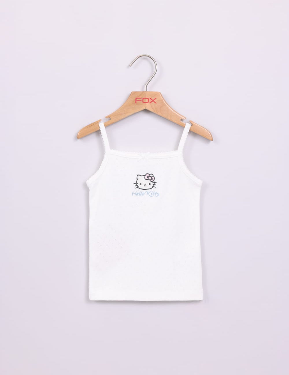 FOX תינוקות בנות אחר גופייה ממותגת הלו קיטי גופייה ממותגת הלו קיטי