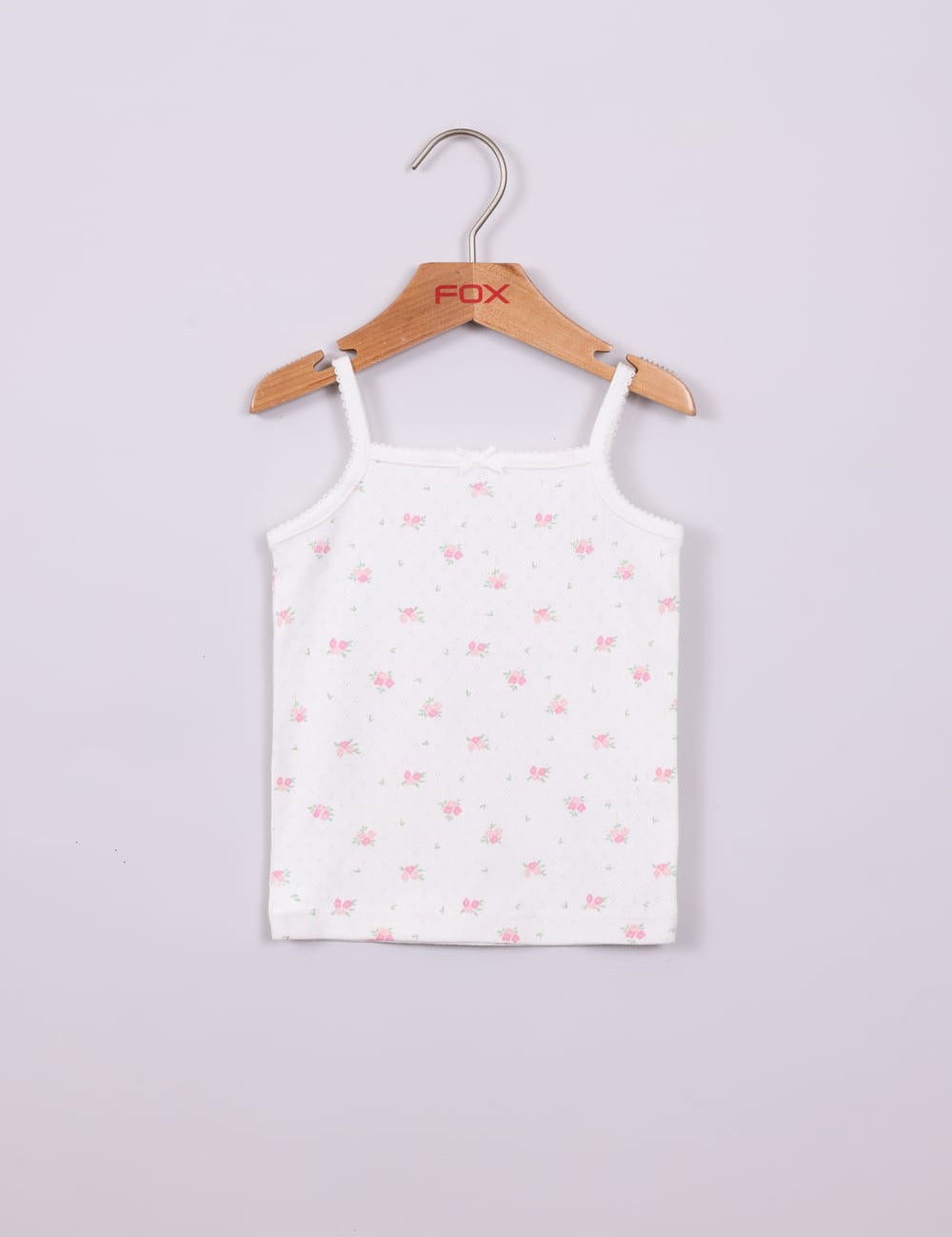 FOX תינוקות בנות אחר גופיית ריב עם הדפס גופיית ריב עם הדפס