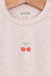 FOX תינוקות בנות אחר גופייה עם הדפס גופייה עם הדפס