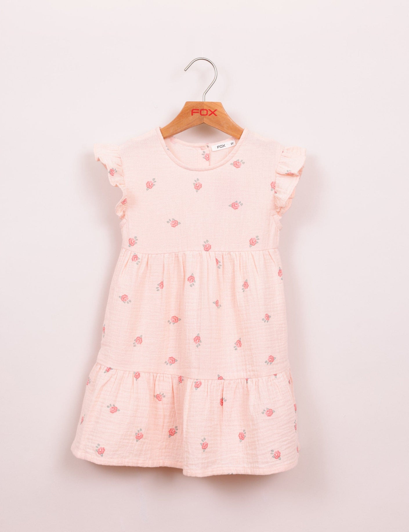 FOX תינוקות בנות אחר שמלת בנות פרחונית שמלת בנות פרחונית