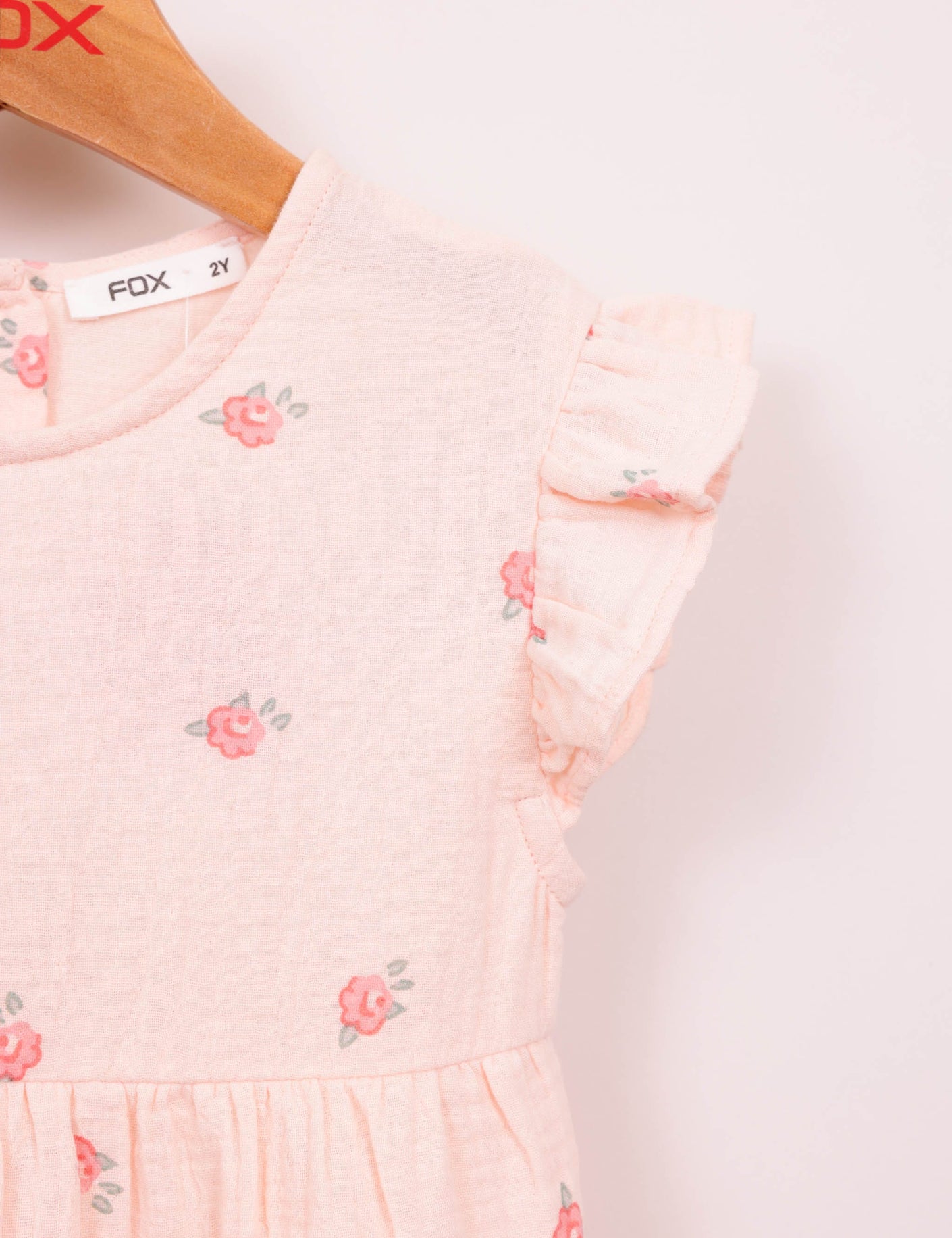 FOX תינוקות בנות אחר שמלת בנות פרחונית שמלת בנות פרחונית