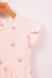 FOX תינוקות בנות אחר שמלת בנות פרחונית שמלת בנות פרחונית