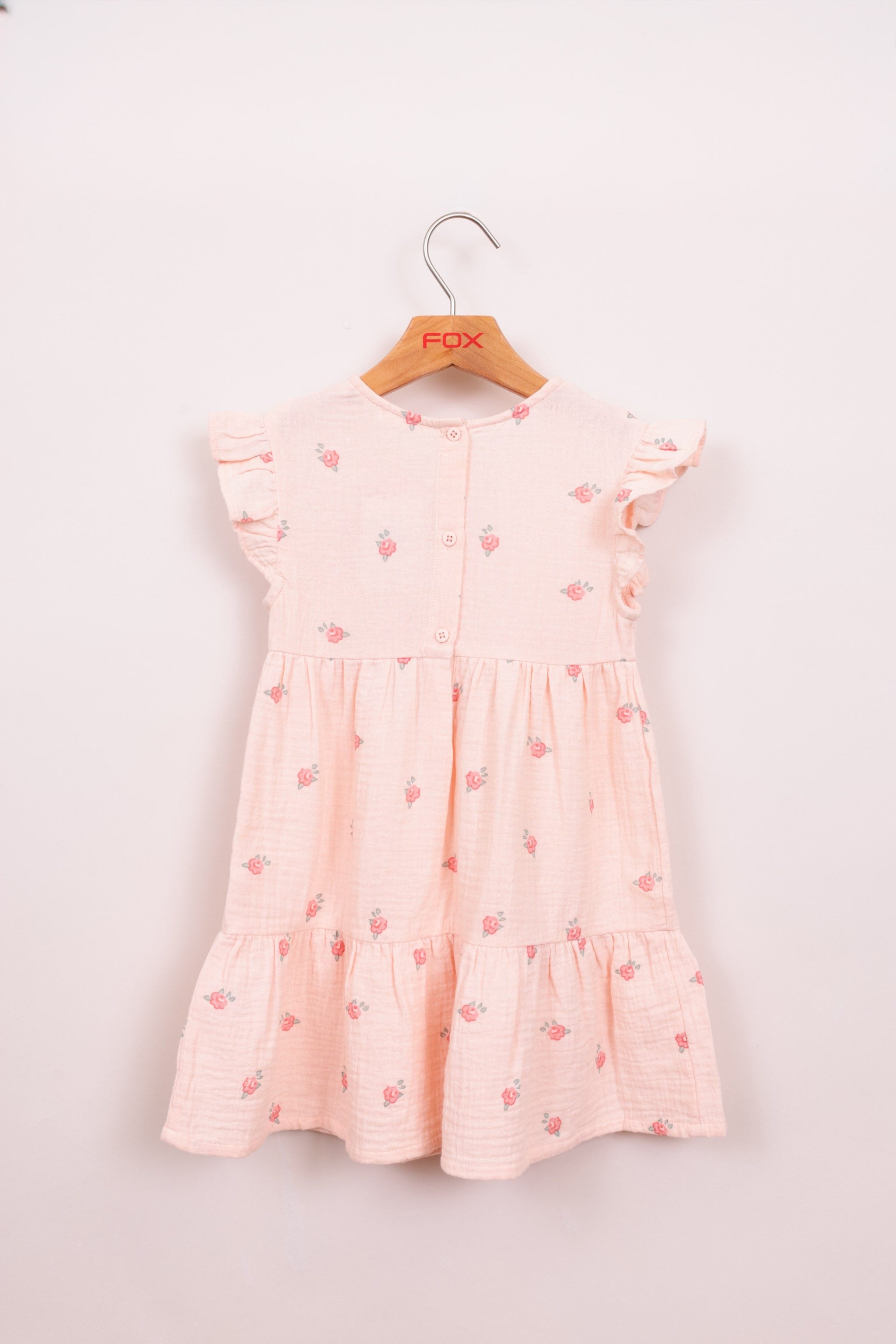FOX תינוקות בנות אחר שמלת בנות פרחונית שמלת בנות פרחונית