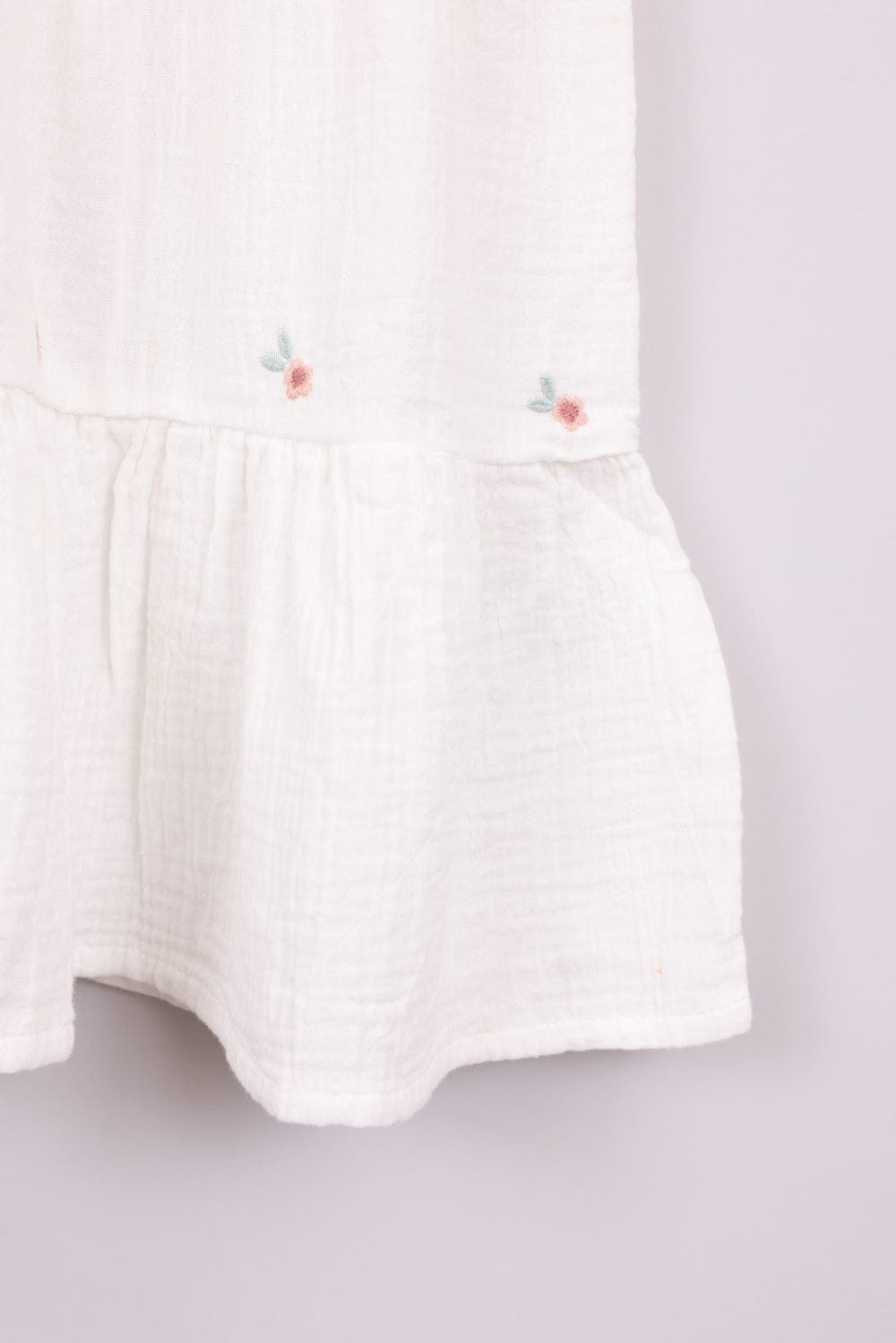 FOX תינוקות בנות אחר שמלה מעוטרת פרחים שמלה מעוטרת פרחים