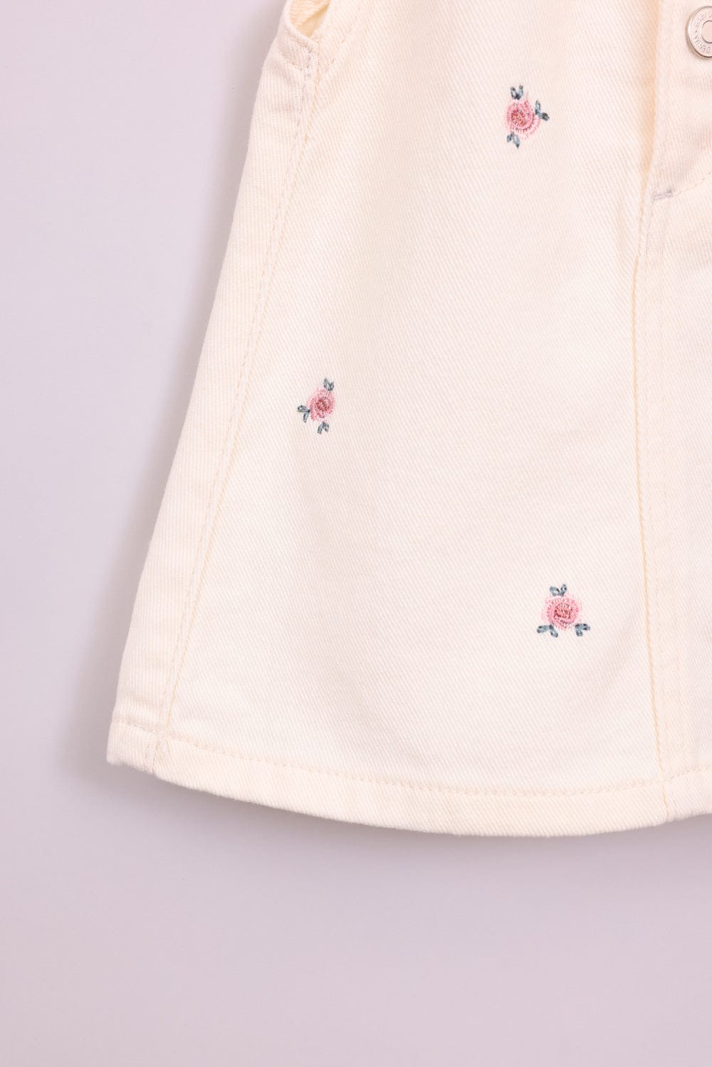 FOX תינוקות בנות אחר שמלת אוברול פרחונית שמלת אוברול פרחונית