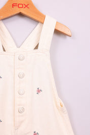 FOX תינוקות בנות אחר שמלת אוברול פרחונית שמלת אוברול פרחונית