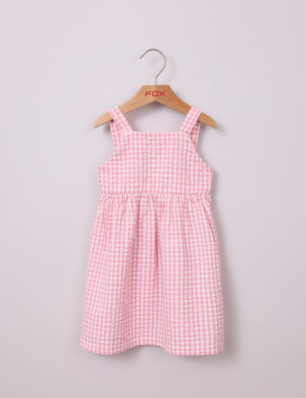 FOX תינוקות בנות אחר שמלה משובצת שמלה משובצת