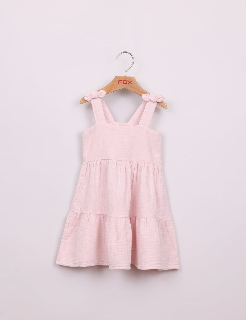 FOX תינוקות בנות אחר שמלת טטרה עם כתפיות שמלת טטרה עם כתפיות