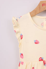 FOX תינוקות בנות אחר שמלה עם הדפס שמלה עם הדפס