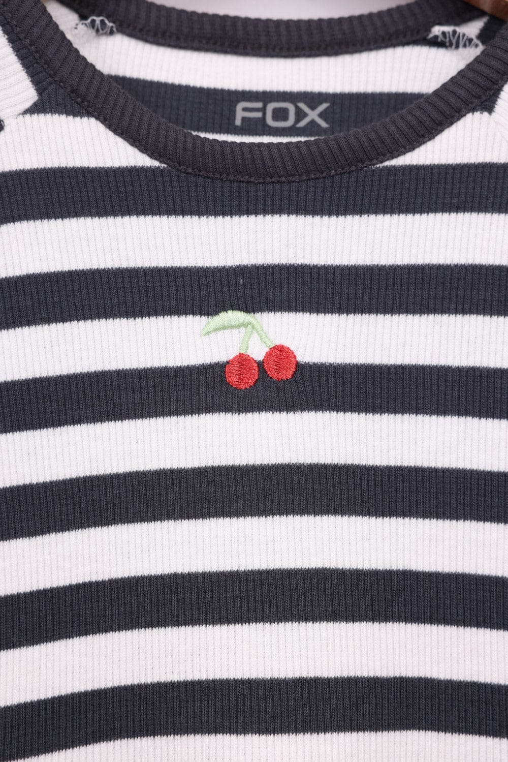 FOX תינוקות בנות אחר שמלת פסים שמלת פסים