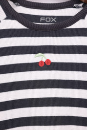 FOX תינוקות בנות אחר שמלת פסים שמלת פסים