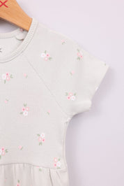 FOX תינוקות בנות אחר שמלה עם הדפס פרחים שמלה עם הדפס פרחים