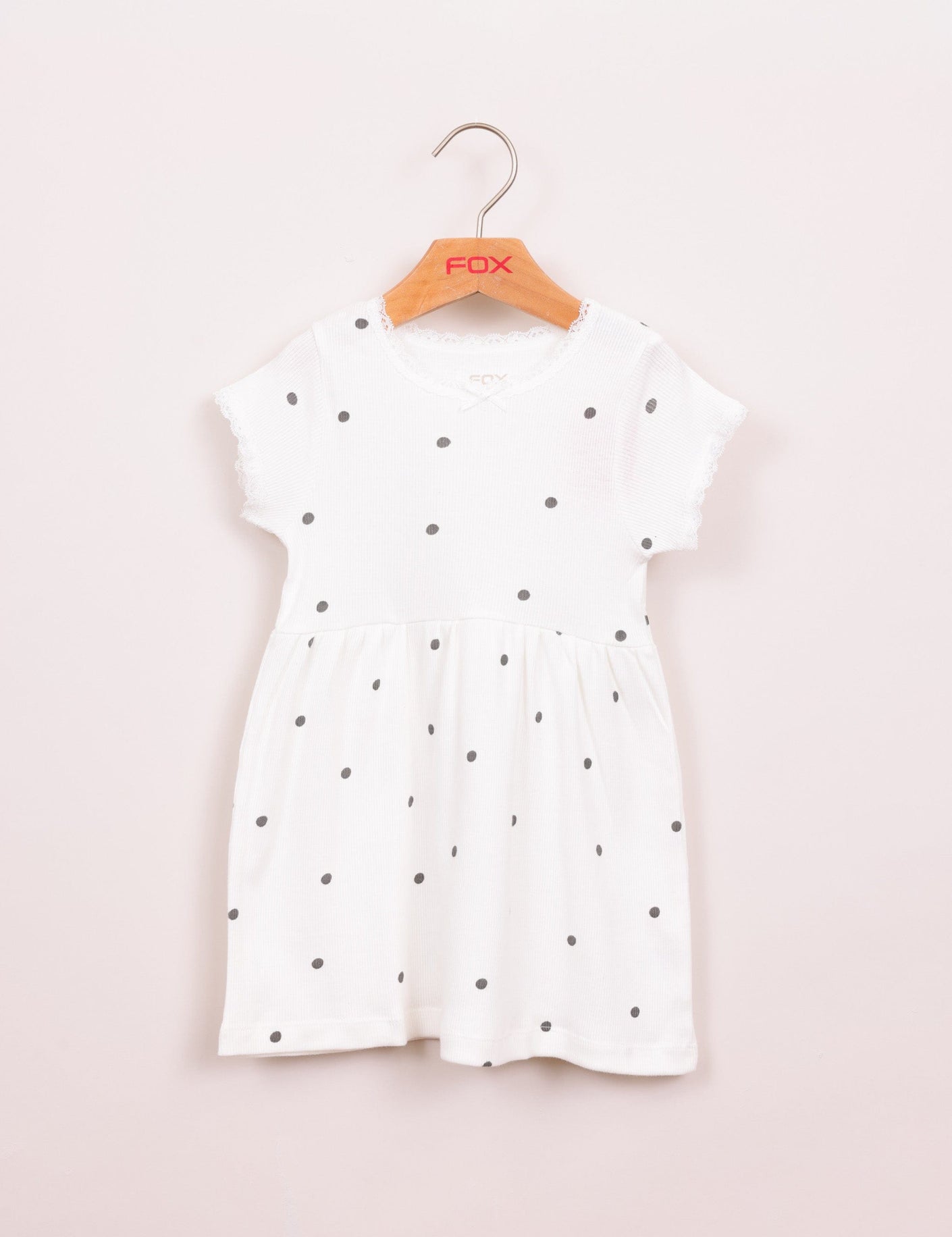 FOX תינוקות בנות אחר שמלת נקודות שמלת נקודות