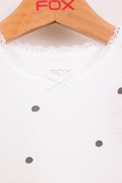 FOX תינוקות בנות אחר שמלת נקודות שמלת נקודות