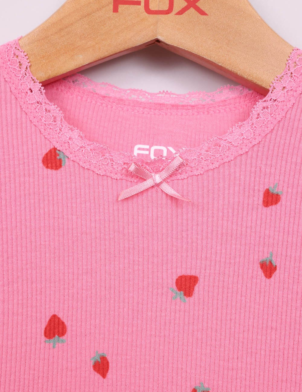 FOX תינוקות בנות אחר שמלה עם הדפס תותים שמלה עם הדפס תותים