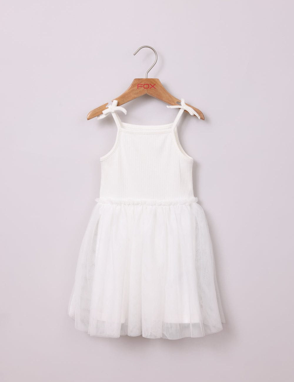 FOX תינוקות בנות אחר שמלת ריב עם טול שמלת ריב עם טול