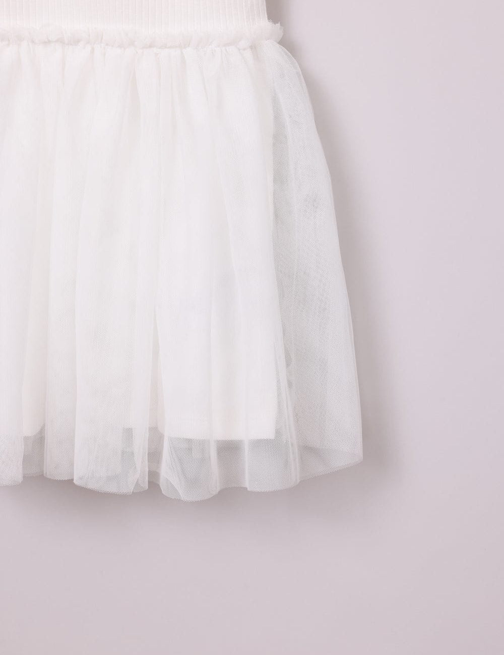 FOX תינוקות בנות אחר שמלת ריב עם טול שמלת ריב עם טול