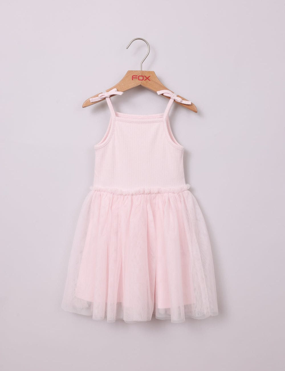 FOX תינוקות בנות אחר שמלת ריב עם טול שמלת ריב עם טול