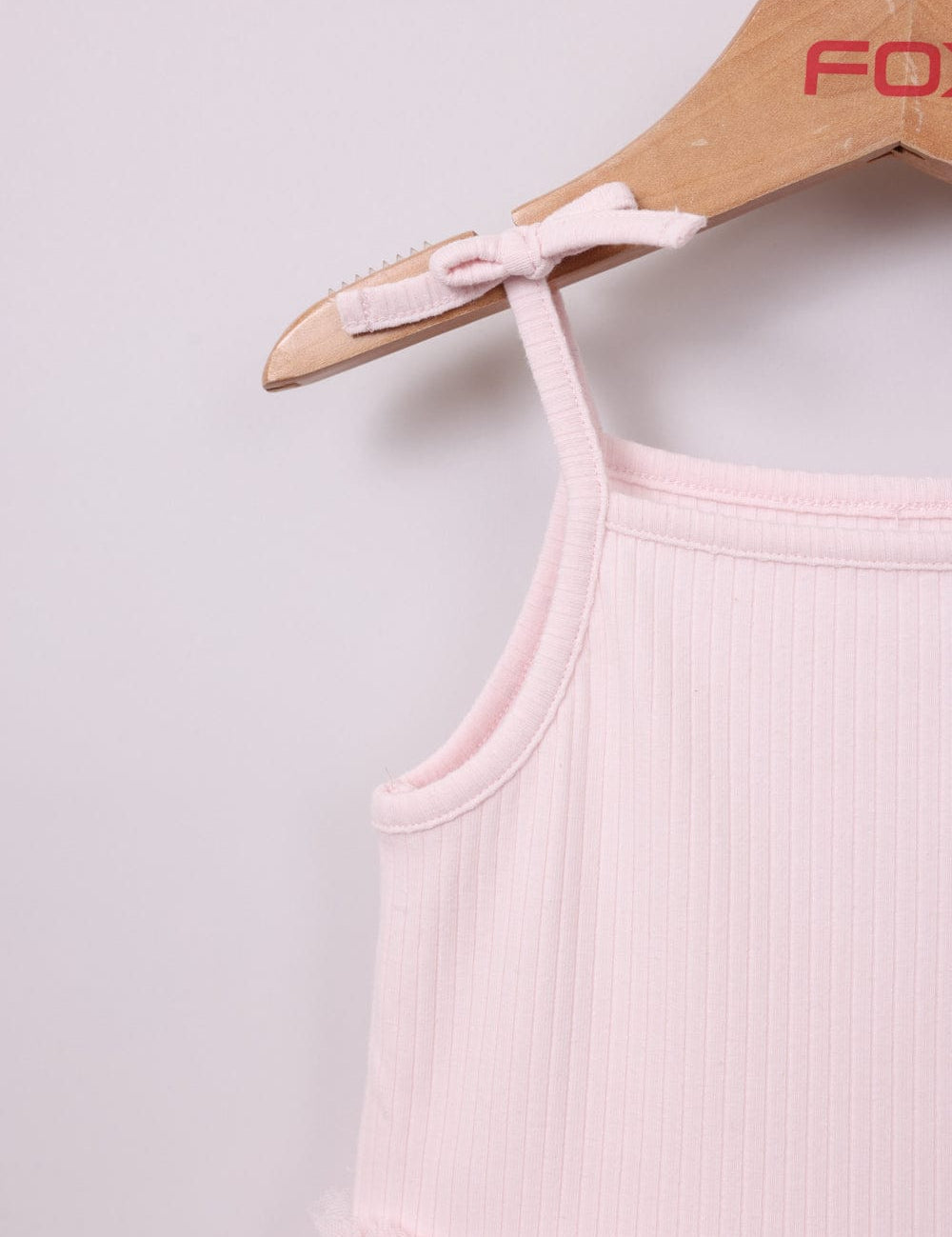 FOX תינוקות בנות אחר שמלת ריב עם טול שמלת ריב עם טול