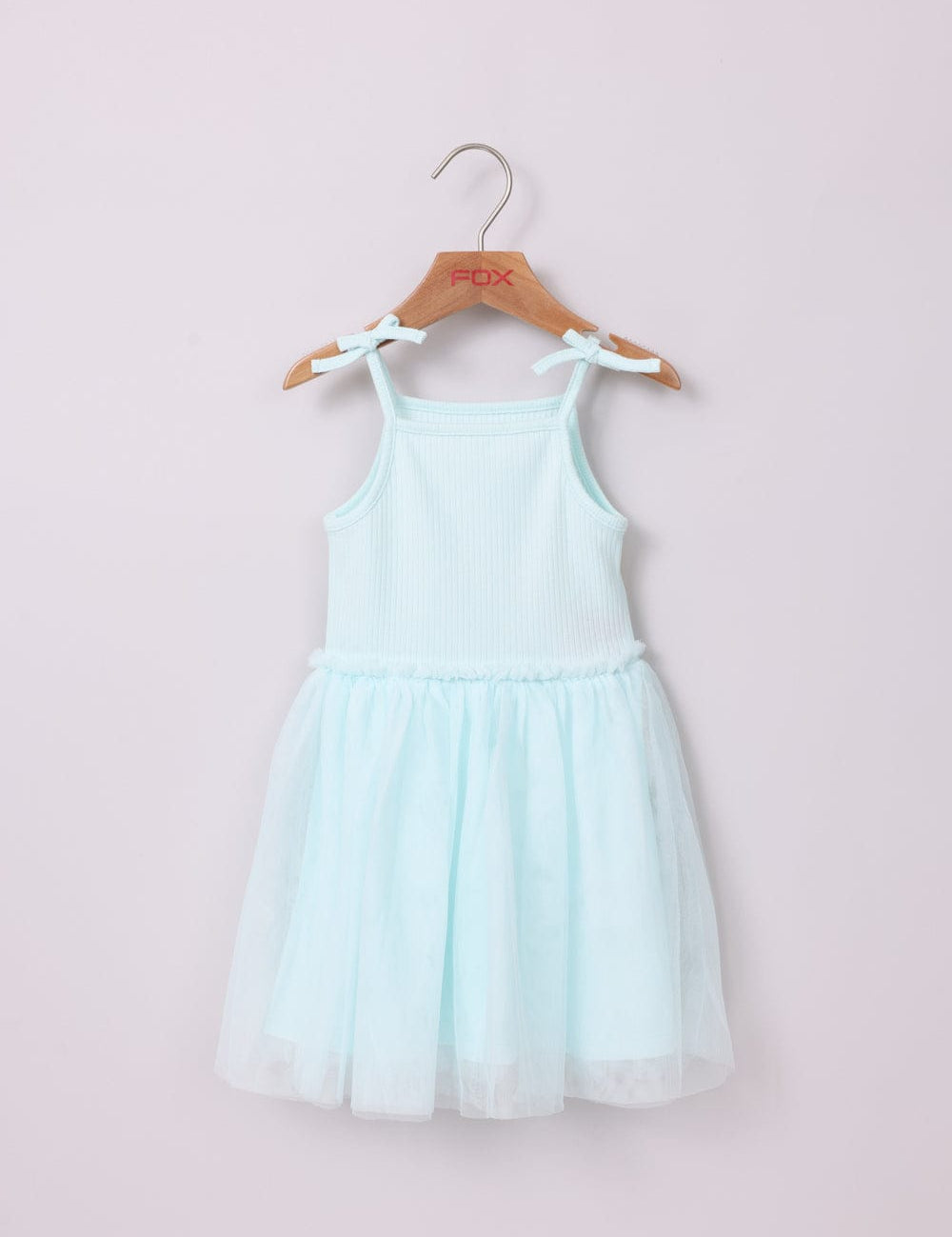 FOX תינוקות בנות אחר שמלת ריב עם טול שמלת ריב עם טול