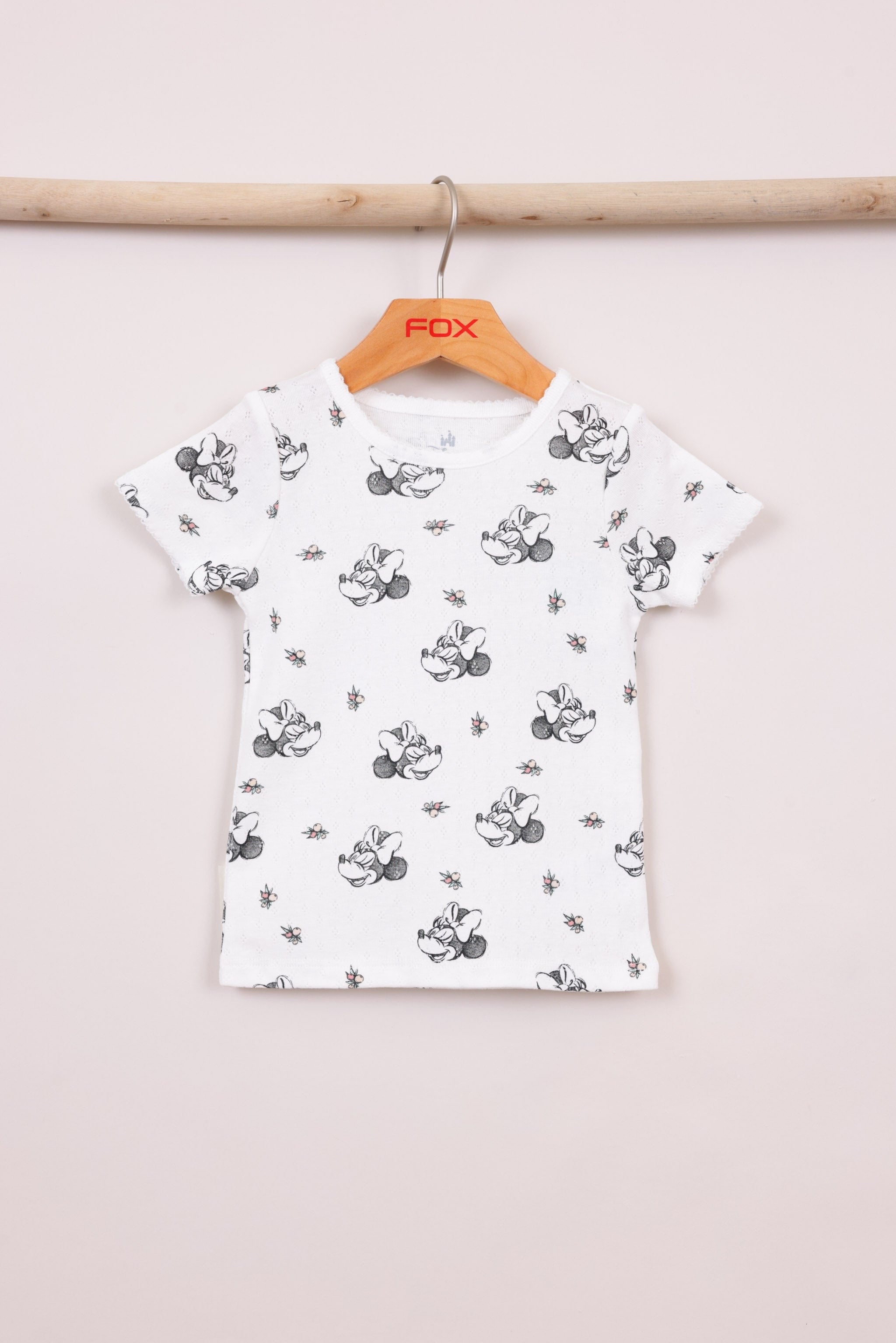 FOX תינוקות בנות אחר מארז 2 פיג'מות ממותגות מיני מאוס דיסני מארז 2 פיג'מות ממותגות מיני מאוס דיסני