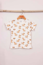 FOX תינוקות בנים אחר מארז 2 פיג'מות קצרות ממותגות מלך האריות מארז 2 פיג'מות קצרות ממותגות מלך האריות