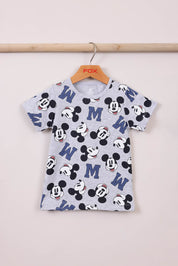 FOX תינוקות בנים אחר מארז 2 פיג'מות קצרות מיקי מאוס דיסני מארז 2 פיג'מות קצרות מיקי מאוס דיסני