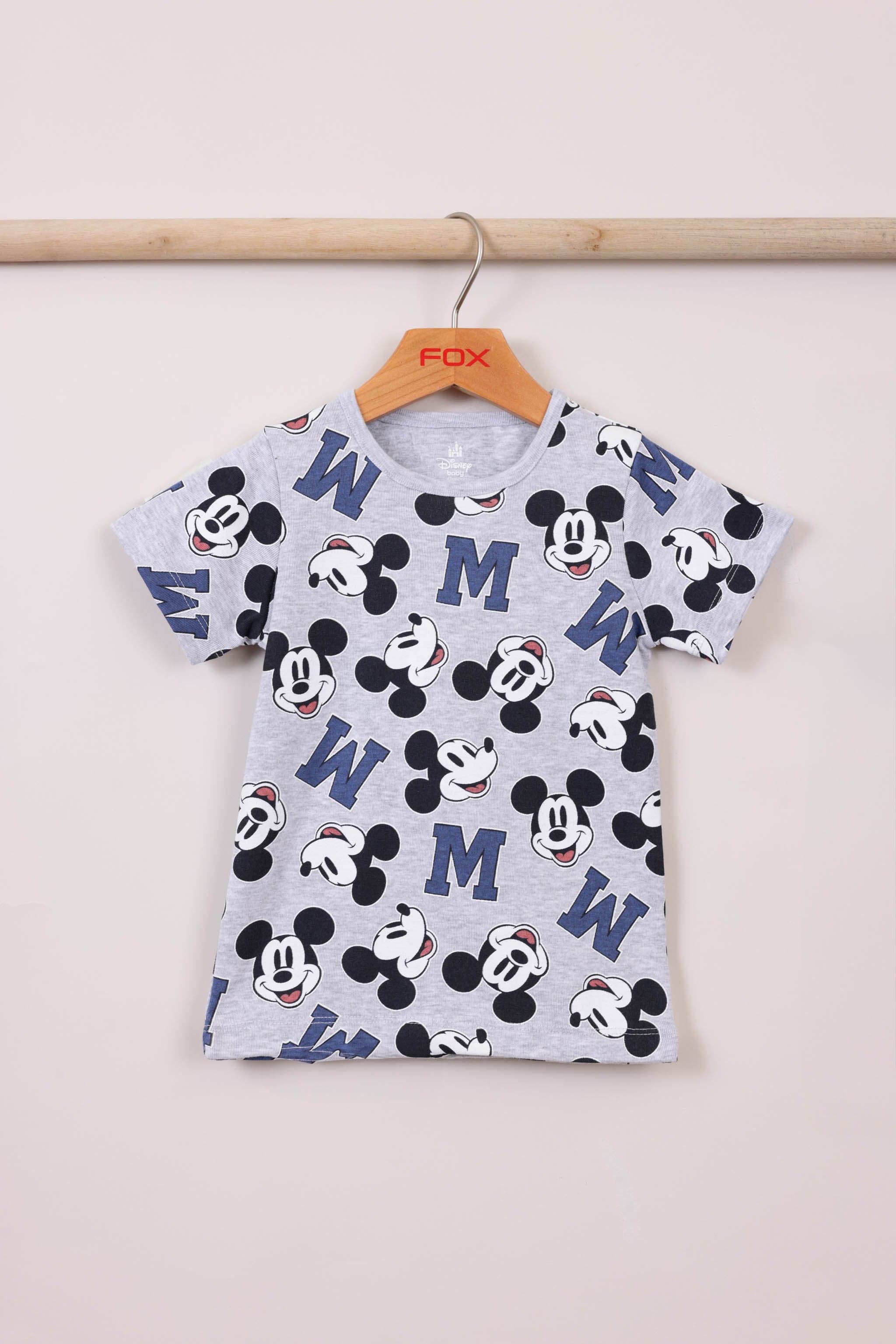 FOX תינוקות בנים אחר מארז 2 פיג'מות קצרות מיקי מאוס דיסני מארז 2 פיג'מות קצרות מיקי מאוס דיסני